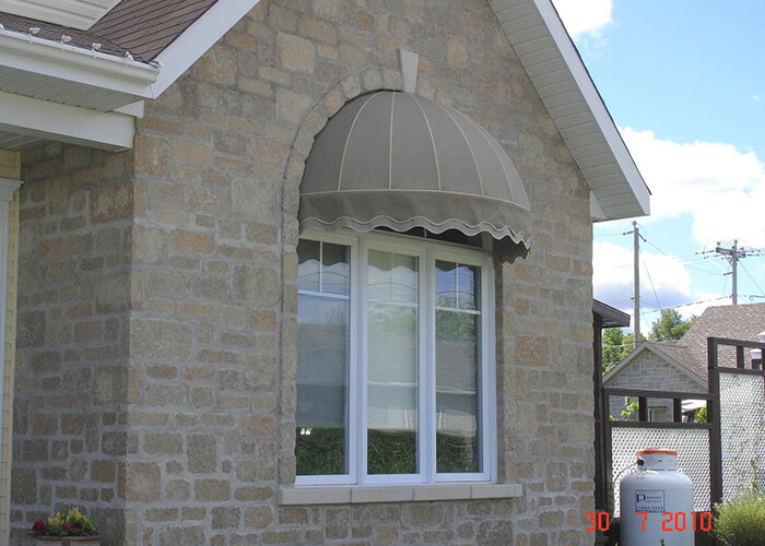 Window awning by Auvents Valleyfield